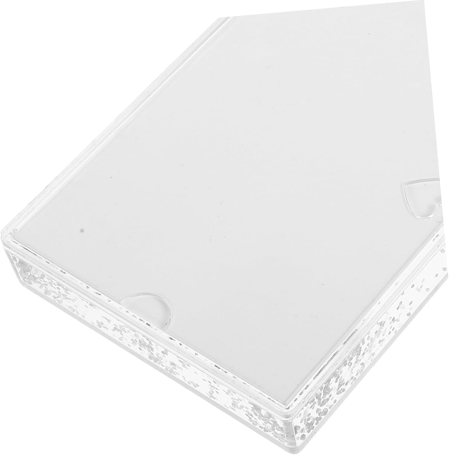 Unomor DIY Sublimation Photo Frame Blank Snow Globe Frame for Custom Printing Heat Transfer Compatible Versatile Decorative Display
