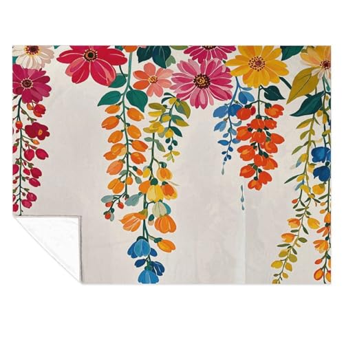 Couverture en micro polaire anti-frisson pour climatisation jeté de lit doux léger