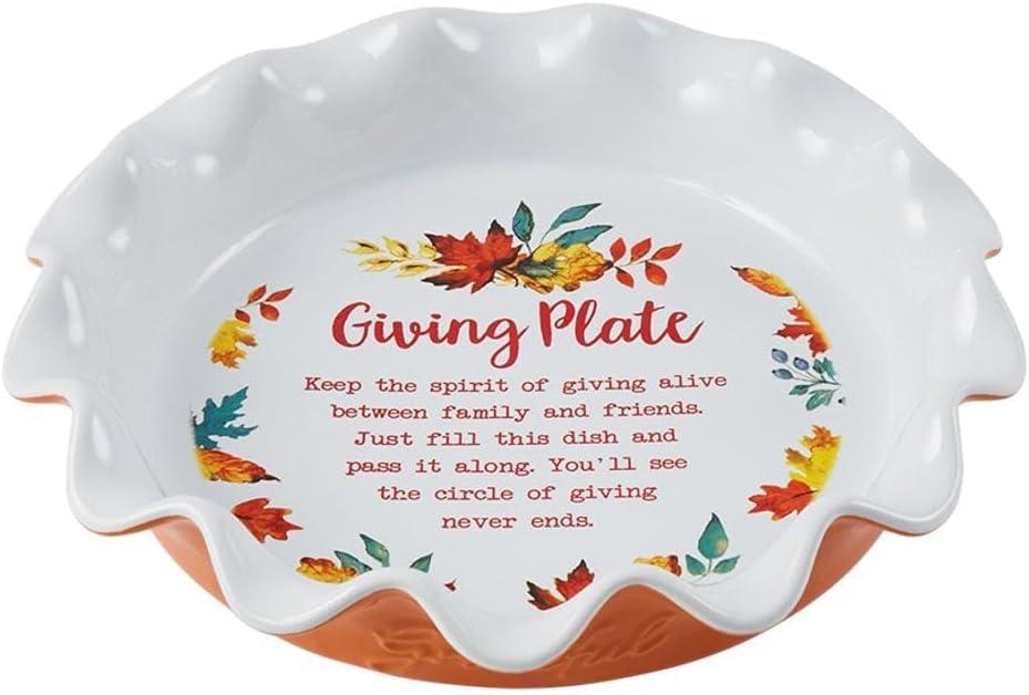 Giving Pie Plate