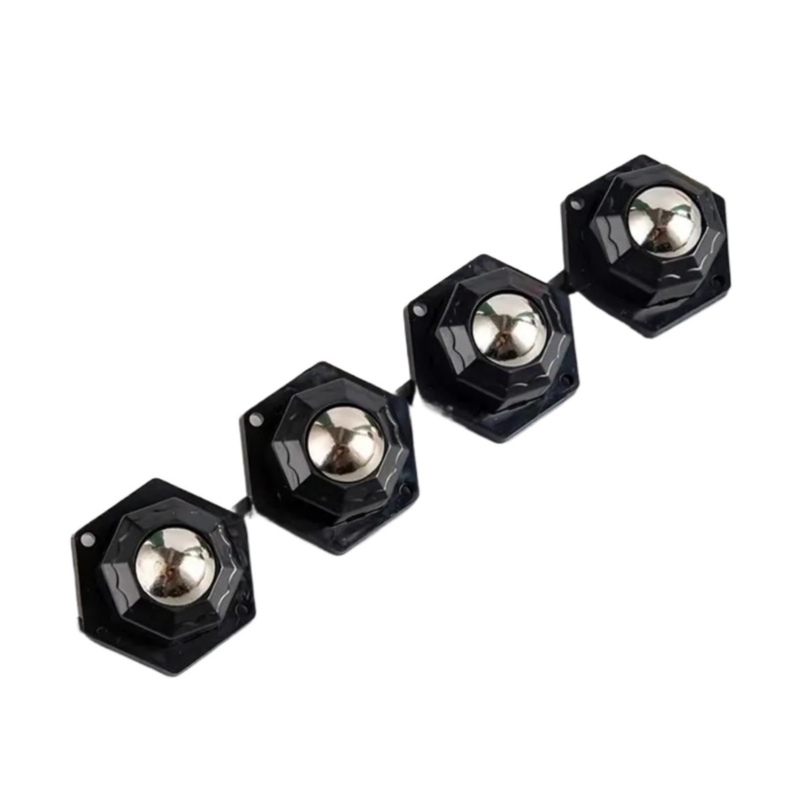 Ruedas autoadhesivas de rotación de 360 grados antiesfuerzo para cajas