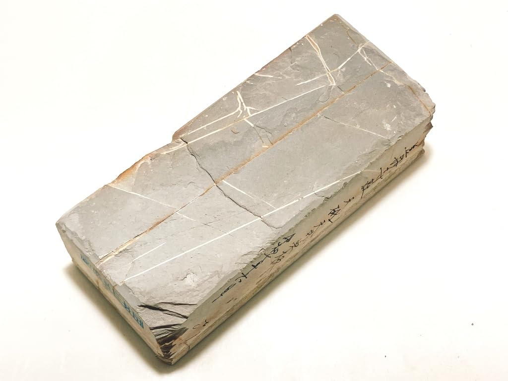 Amazon.co.jp: 天然砥石 山城銘砥 銘入りこっぱ砥石 488g 京都梅