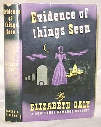Evidence of Things Seen B001QAJ0AY Book Cover