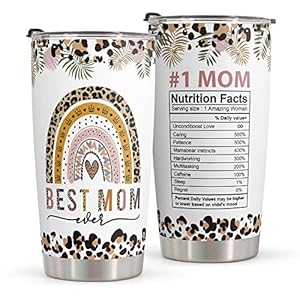 Macorner Gifts for Mom – Stainless Steel Tumbler 20oz Gift For Women – Birthday Christmas Gifts for Women Mom Wife…