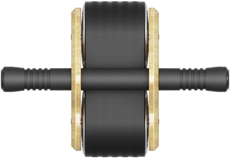 Abdominal Muscle Wheel - Roller, Home Abdominal Exercise Equipment Core Workout Machine Wider Roller Wheel with Resistant Band