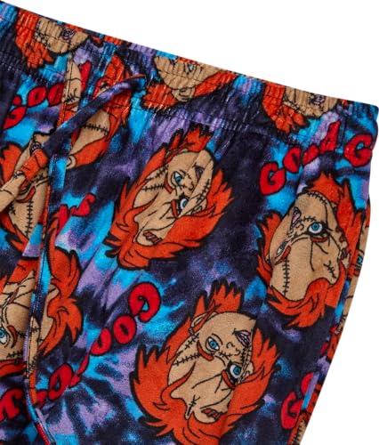 Chucky Men's All Over Print Pajama Pant with Adjustable, Elastic Waistband - Soft, Silky Sleepwear2