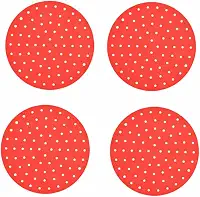 Kit com 4 Protetor de Silicone para Fogão de Indução Tapete Almofada para Fogão de Indução