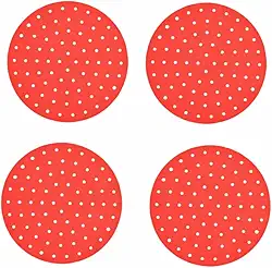 Kit com 4 Protetor de Silicone para Fogão de Indução Tapete Almofada para Fogão de Indução