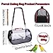 TYMONT Bird Carrier Travel Cage, Small Bird Carrier, Portable Transparent Carrier Cage Pet Hamster Breathable Out Bag Suitcase for Parakeet, Parrot, Cockatiel, Guinea Pig for Hiking (Size : Small)