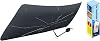Custom-Fit for Nis-san Windshield Sun Shade Umbrella, Protect Car from Sun Rays, Foldable Car Umbrella Sunshade Cover with 360° Bendable Handle for Nis-san Frontier