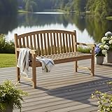 banc coffre bois exotique Montage facile et rapide Teck\'Attitude Banc en Teck Massif Derby 150 cm