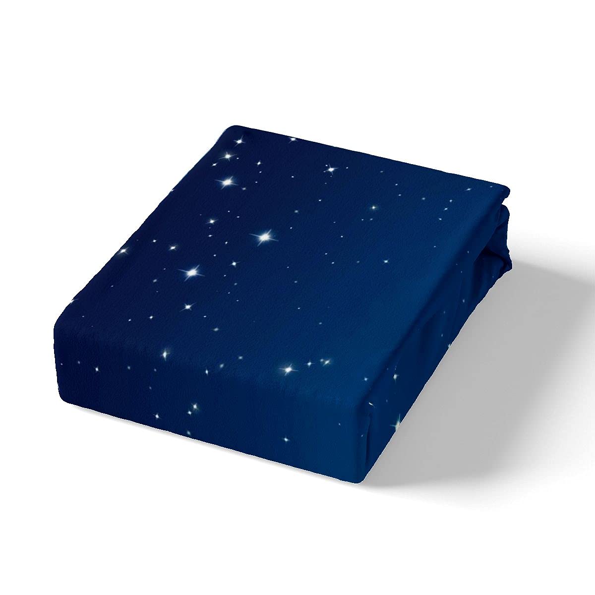 Juego de cama Galaxy Sky lleno de estrellas, ropa de cama y lino para niños, niñas, adolescentes, cielo estrellado, funda de edredón transpirable, ropa de cama azul y lino Super King