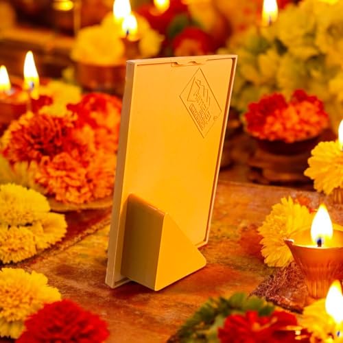 Image of Jaharveer Goga Ji Maharaj Photo Frame | Table Top Pooja Frame (12.5x9 Cm)| Religious Spiritual Decor