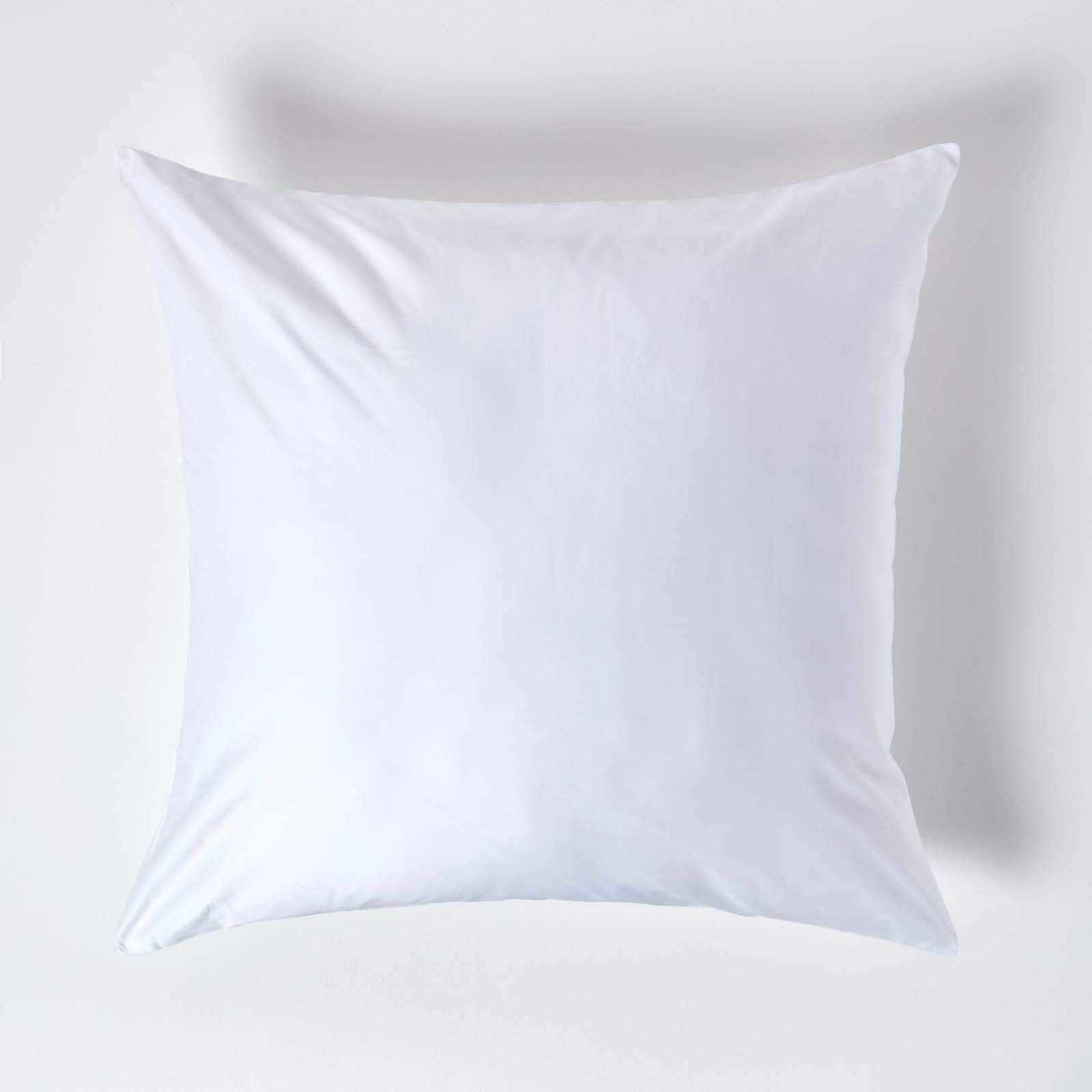 Homescapes Unisex White Continental Egyptian Cotton Pillowcase 1000 Tc, 80 X 80 Cm In