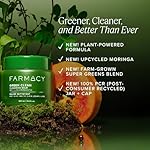 Farmacy Makeup Remover Cleansing Balm - Green Clean Waterproof Makeup Remover Balm + Oil Cleanser for Face - Gently Removes Make Up + SPF while Hydrating Skin (200ml) - Image 3
