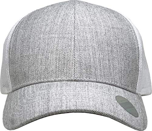 Image of Classic 6 Panel Cotton Twill Mesh Trucker Cap Hat Adjustable Snapback Hat