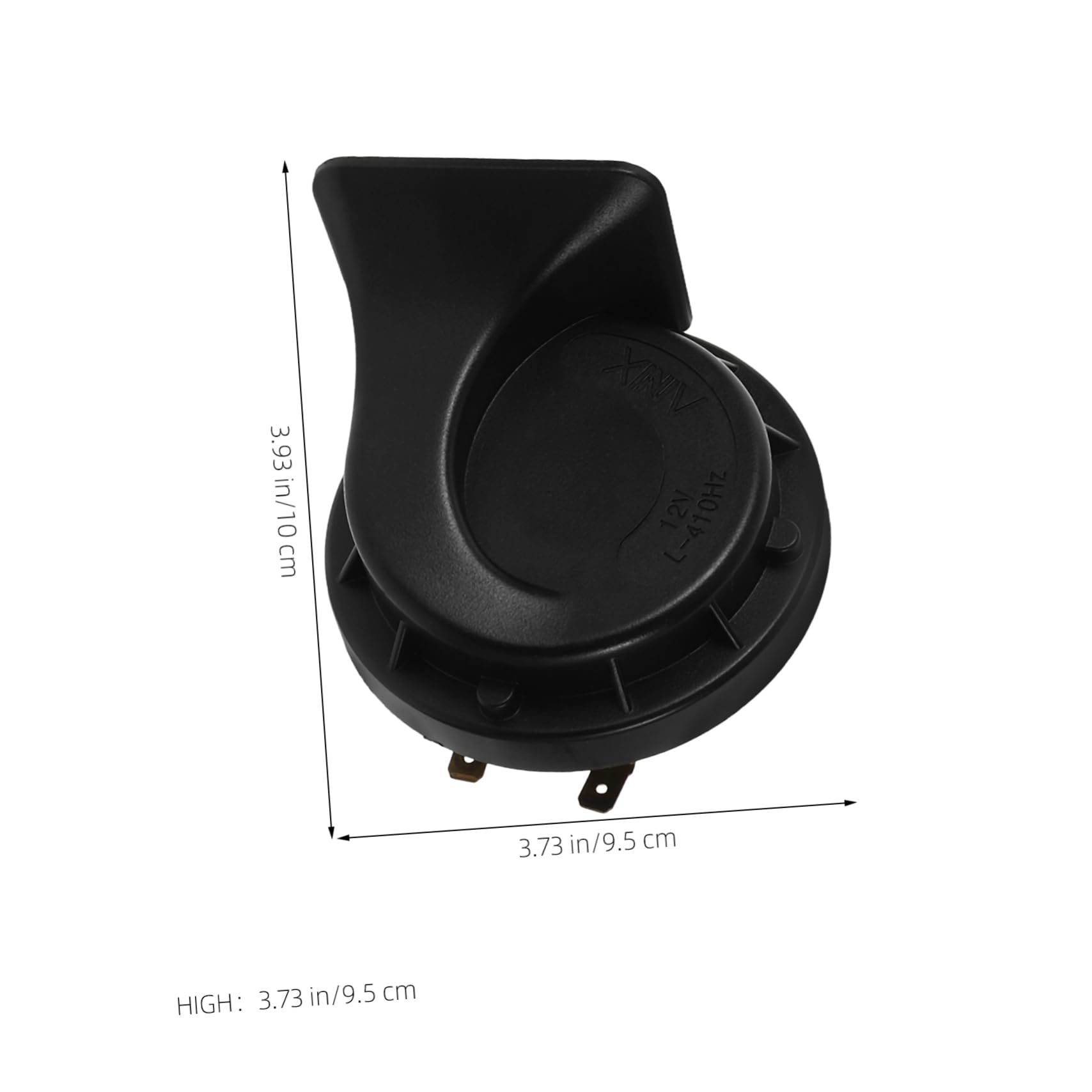 PRETYZOOM Loud Snail Horn High Low Tone Vehicle Horn for Motorcycles Cars Trucks Sound for Unique Auditory Experience Compatible with Systems