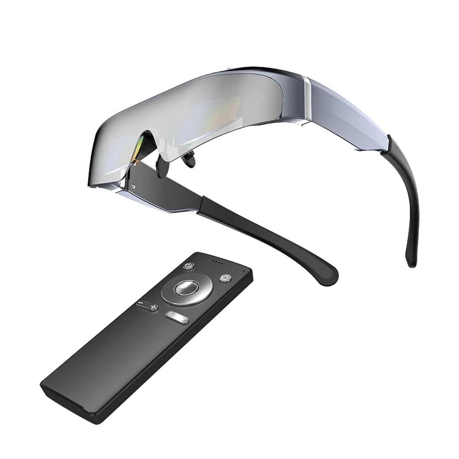 Gafas 3D Inteligentes con Memoria de 256 GB, integradas en la Cabeza, con Realidad Virtual 3D y Pantalla Gigante. Auriculares VR compatibles con HDMI for Android.(128GB Glasses)
