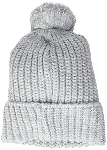 Levi's Lurex Beanie Cuffia, Grigio (Light Grey)