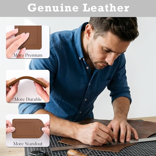 Mayski Genuine Leather Luggage Tags