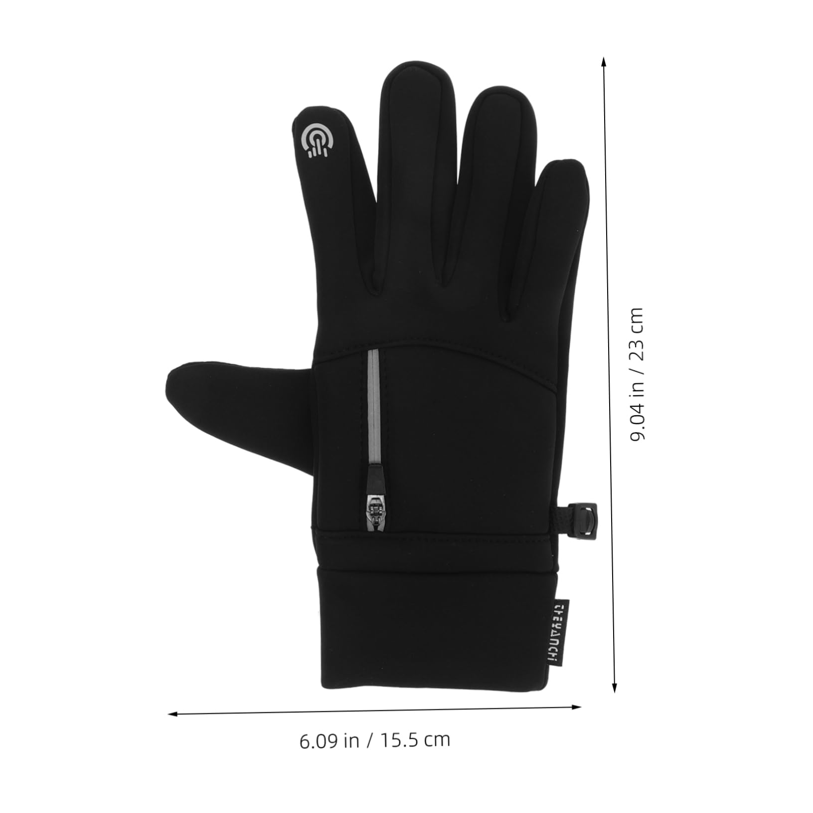 Didiseaon Thermal Touch Screen Gloves Windproof Warm Winter Riding Gloves Waterproof for Men Women