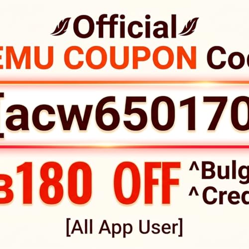 ⸙Official⸙ TEMU COUPON Code [[acw650170]] лв180 OFF ^Bulgaria ^ Credit [All App User] Podcast Por Krishu Tiwari arte de porta