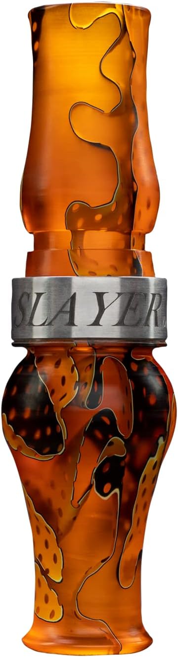 Tar Belly Slayer Goose Call | Realistic Clucks, Yodels and Murmurs Sound | Goose Call for Hunting Geese | Beginner Friendly & Expert Approved | Goose Hunting Call | Citrine Water Mesh