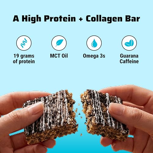 JiMMYBAR! Cookies N Cream Protein Bars 19g miniatura 7