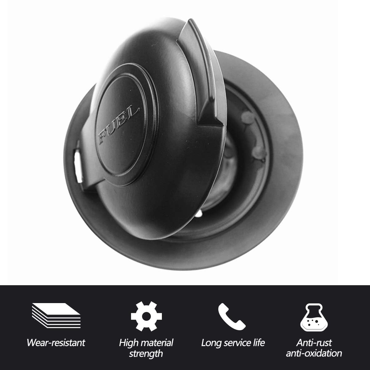 CHALLENGER　NOISE CAP　BLACK CHALLENGER NOISE CAP BLACK Black & Gray Dodge Challenger