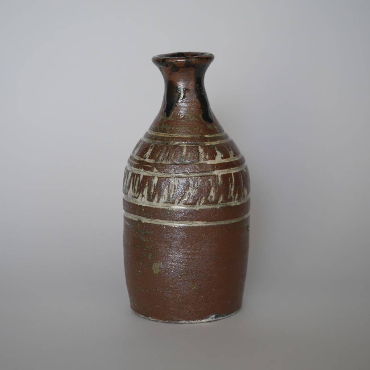 備前焼 金重有邦作 扁徳利 金重有邦 (Yuho Kaneshige) | ふしきのサポート