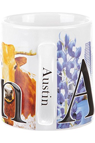 Austin Skyline and Icons 18oz Ceramic Coffee Mug