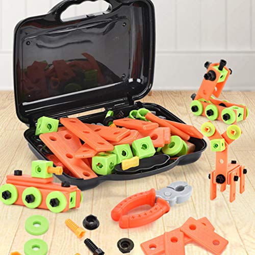 STOBOK Conjunto de Ferramentas de Brinquedo para CrianÃ§as Porca Parafuso Conjunto de Ferramentas de