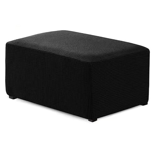 GENGING Funda Otomana Cuadrada, Funda Otomana Jacquard Cover