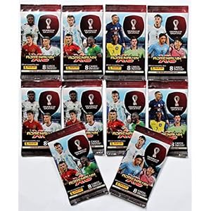 Panini Adrenalyn XL FIFA World Cup 2022 Qatar Trading Cards – 10 x booster (80 kaarten) NIEUW