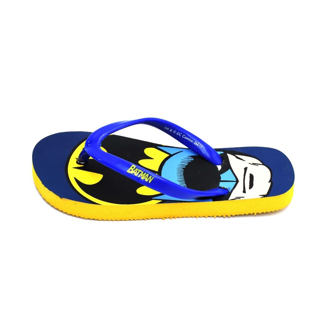 pd Pierre DonnaBatman Boys Slipper - Pierre donna slipper batman flip flop for kids boys beach and swim shoes comfort non slip