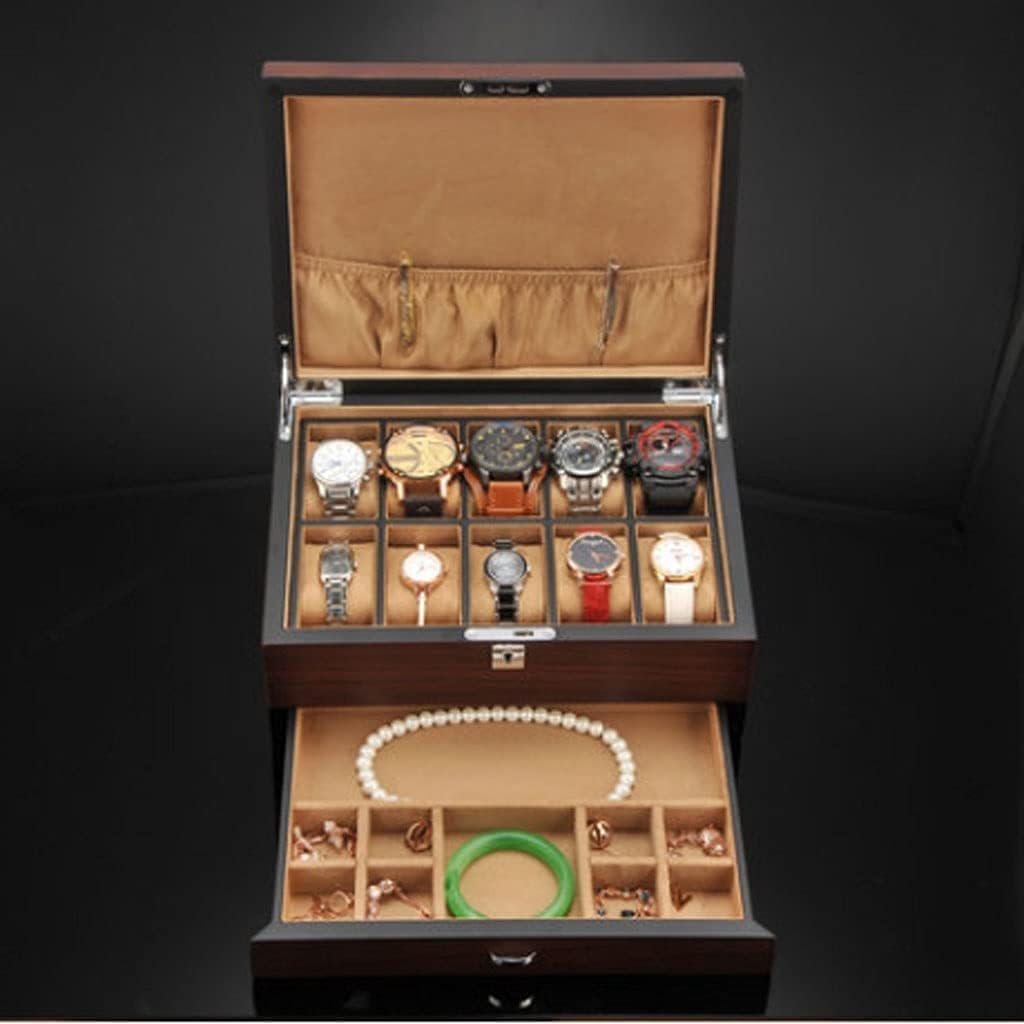 木製ウォッチ＆ジュエリー収納ボックス 時計ケース ミア ジュエリーボックス ウォッチケース 木製 （ 腕時計