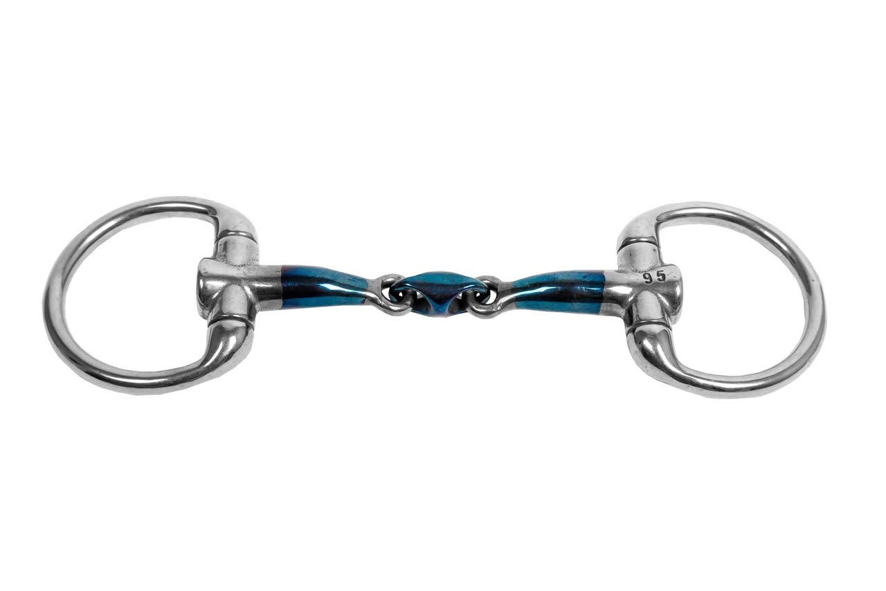 Trust Sweet Iron-Pony eggbut-eliptical-12mm Olivenkopfgebiss Doppelt gebrochen 11,5 cm