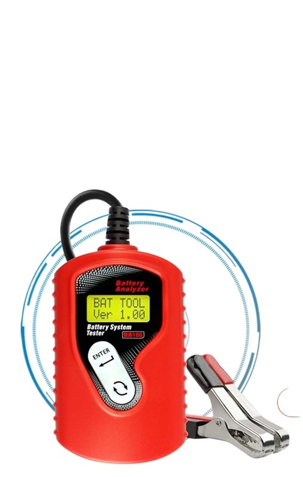 Comprobador de baterias, Probador De Batería De Coche 12v Capacidad De Voltaje De La