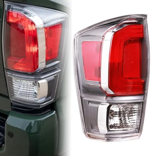 Red LED Tube Tail Lights Brake Lamps Assembly Fit For 2005-2015 Toyota Tacoma - Foto 9