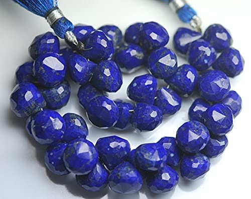 Lapis-lazuli véritable en perle briolette facettée 7mm LKBEADS pour création bijoux