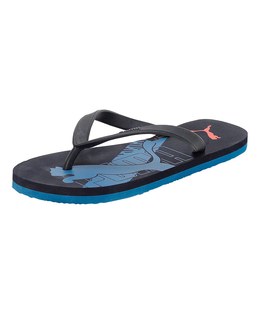 Puma Mens Leon V3 Parisian Night-Navy Blue-Burnt Red Slipper-10 Kids UK (38882801) (B0BGS54TJF) Amazon Price History, Amazon Price Tracker