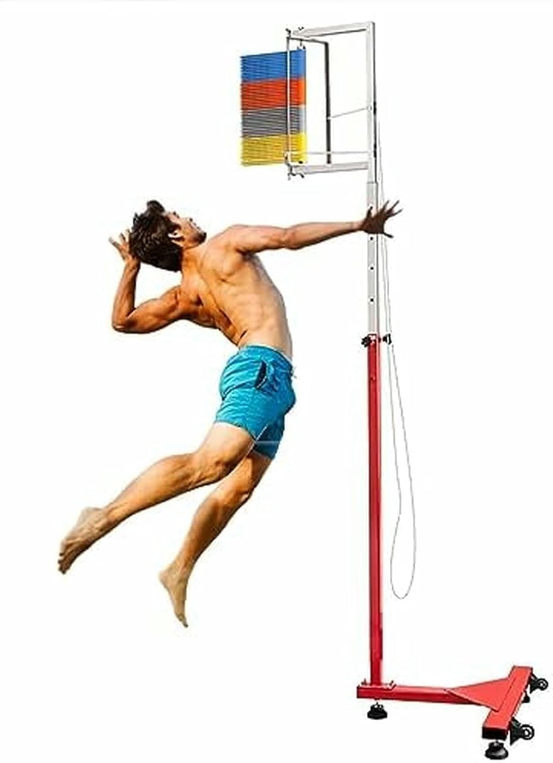 Performance sportive et rééducation du saut avec testeur ajustable 3,9 m