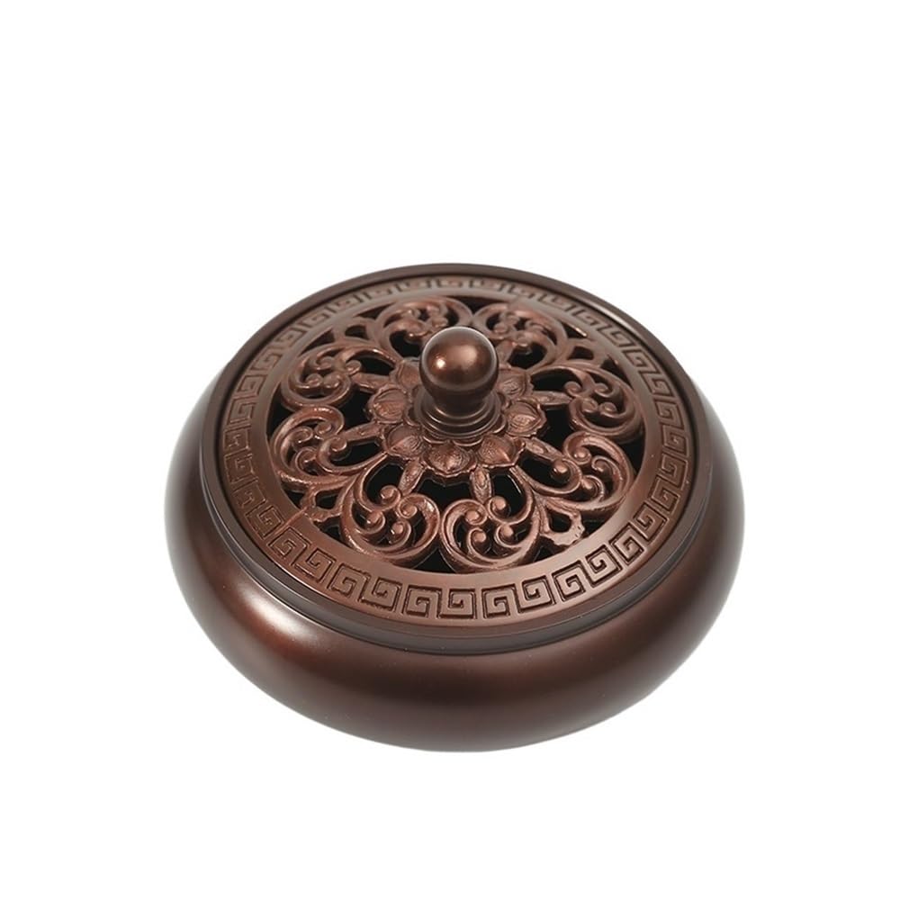 Incense Holder, Household Brass Incense Burner Vintage Ornaments For Frankincense