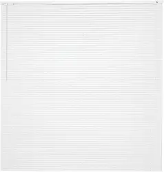 Persiana para Janela com Lâminas Horizontais de PVC 25mm L 1,60 x A 1,60 m Branca