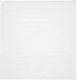 Persiana para Janela com Lâminas Horizontais de PVC 25mm L 1,60 x A 1,60 m Branca
