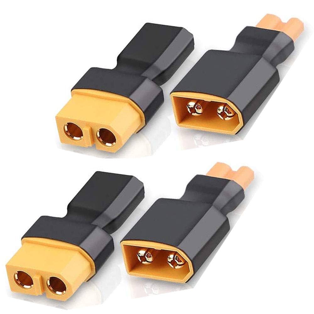 Amazon.com: 2 Pair No Wires XT30 to XT60 Plug Female Male