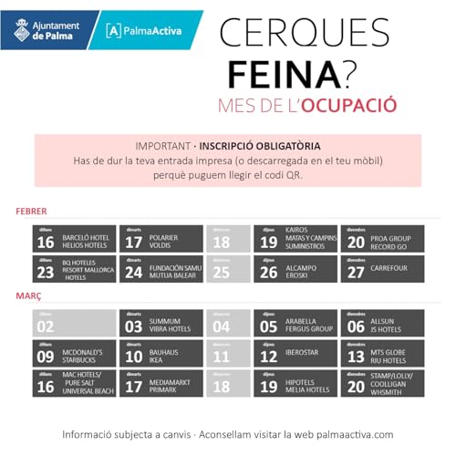 Mes del Empleo de PalmaActiva