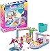 MEGA Barbie Color Reveal Building Toy Playset, Dolphin Exploration With 121 Pieces, 15 Surprises and Accessories, Kids Age 5+ Years