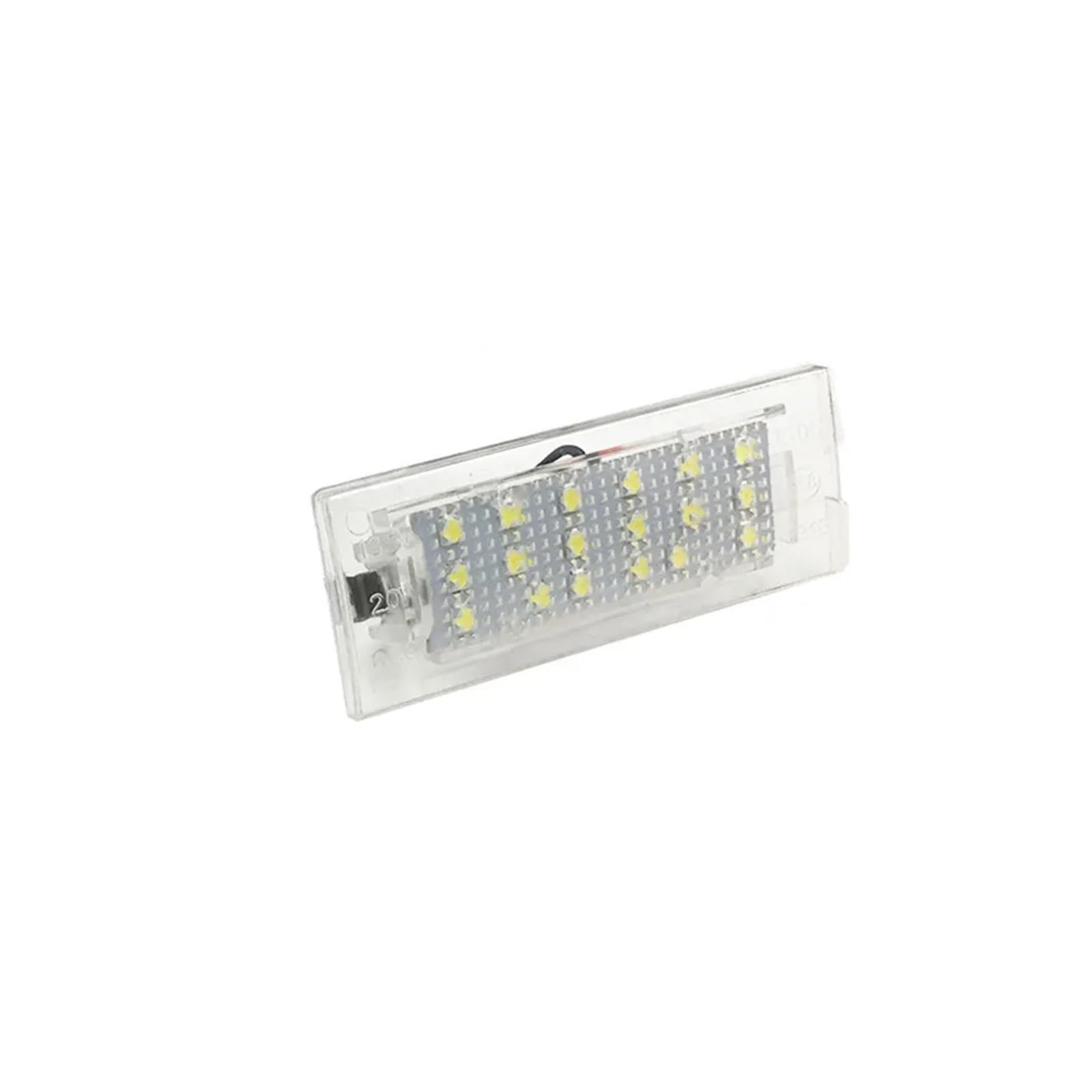 Luz LED de matrícula BMW X5 E53 1999-2003 X3 E83 03-10 blanca 6