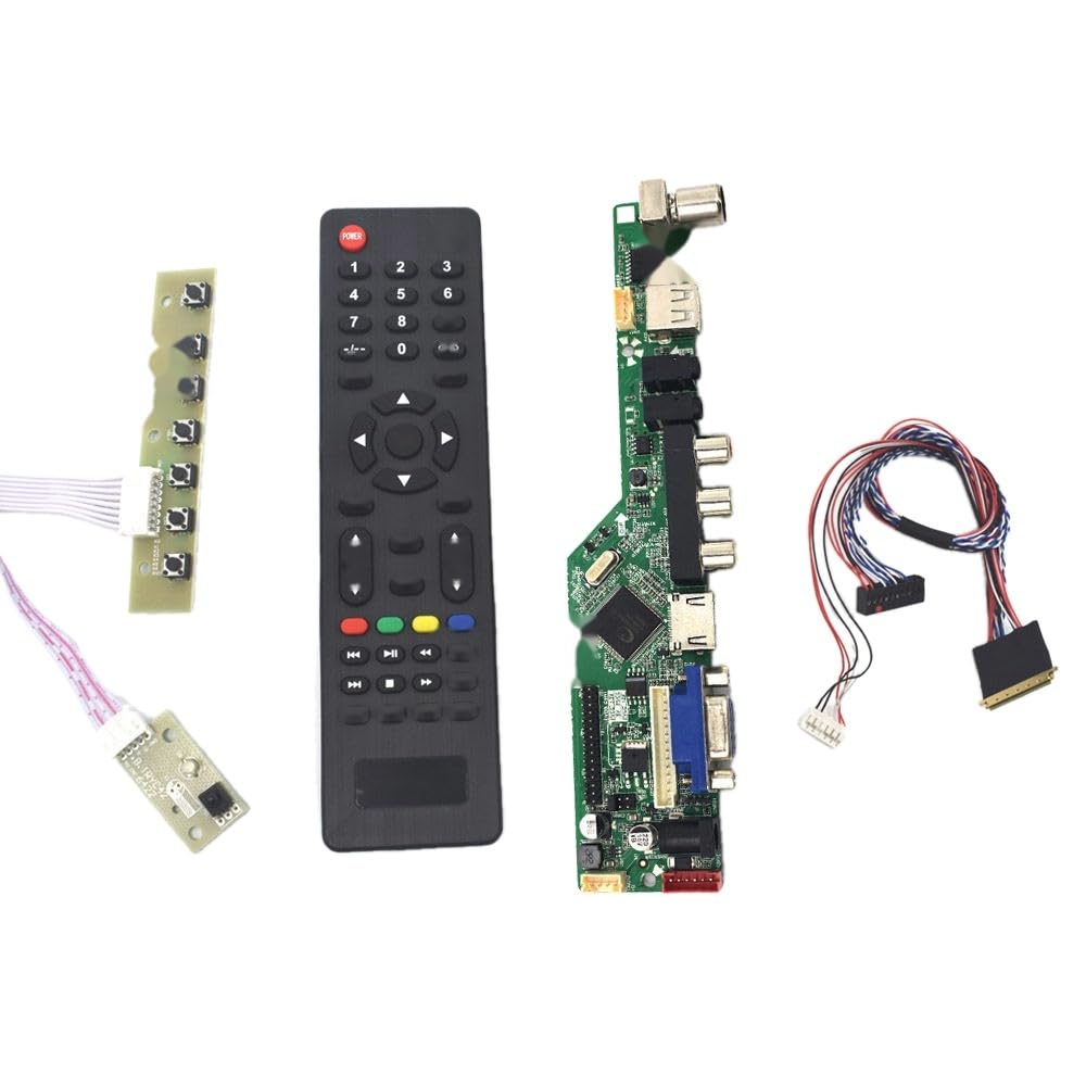 HDMI VGA AV USB AUDIO LCD płyta kontrolera dla 14 39.6 cm B140XW01 B156XW02 LP156WH2 B156XW04 B156XTN02.1 1366x768 C1-006