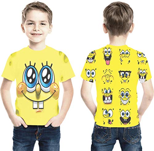 Camiseta Bob Esponja Mod 1 Estampa Total Infantil